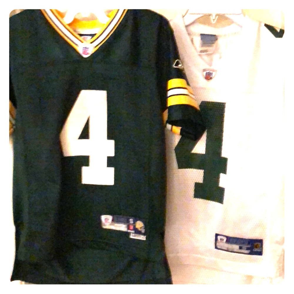 Boys Green Bay Packers Jerseys by Reebok sz S/8